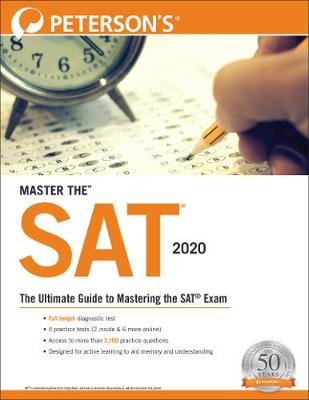 Book cover for Master the SAT 2020