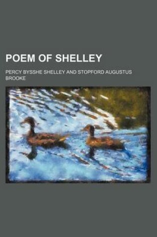 Cover of Poem of Shelley