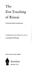 Cover of Record of Rinzai