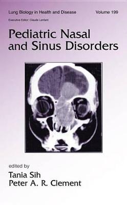 Book cover for Pediatric Nasal and Sinus Disorders