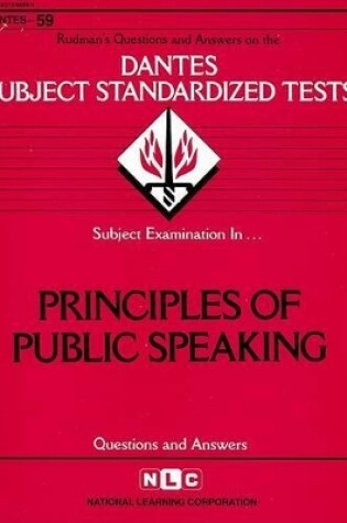 Cover of Principles of Public Speaking