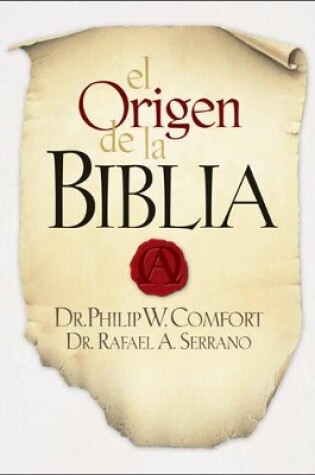 Cover of El Origen De La Biblia