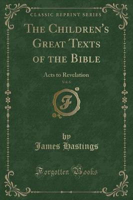 Book cover for The Children's Great Texts of the Bible, Vol. 6