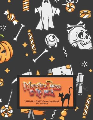 Book cover for Monsters dance in the park