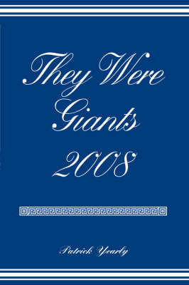 Book cover for They Were Giants 2008