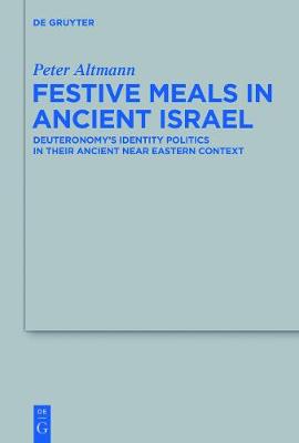 Book cover for Festive Meals in Ancient Israel