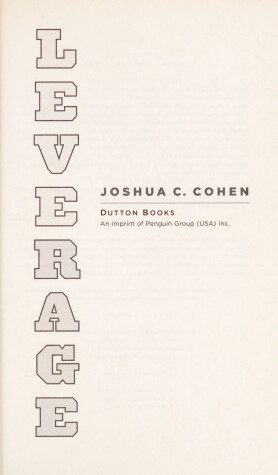 Book cover for Leverage