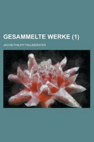 Cover of Gesammelte Werke Volume 1