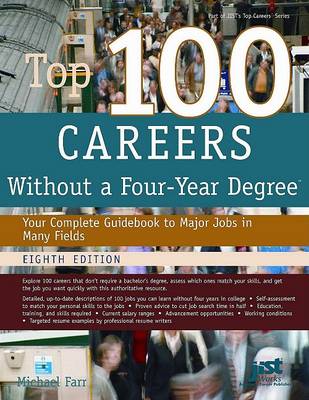 Book cover for Top 100 Careers Without a Four-Year Degree