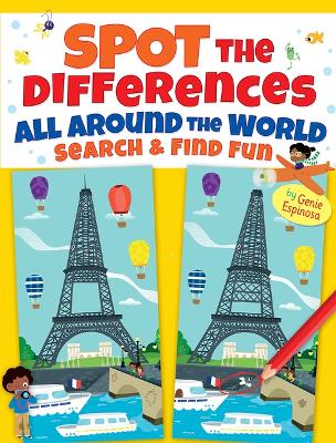 Book cover for Spot the Differences All Around the World