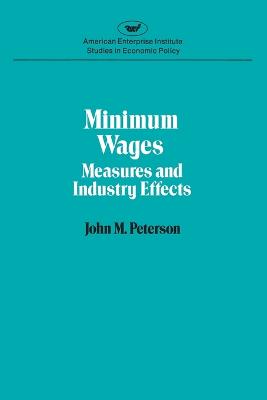 Book cover for Minimum Wages: Measures & Ind