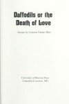 Book cover for Daffodils or the Death of Love