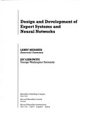 Book cover for Design and Development of Expert Systems and Neural Networks