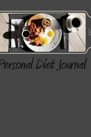 Cover of Personal Diet Journal 2017