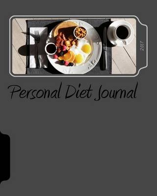 Cover of Personal Diet Journal 2017