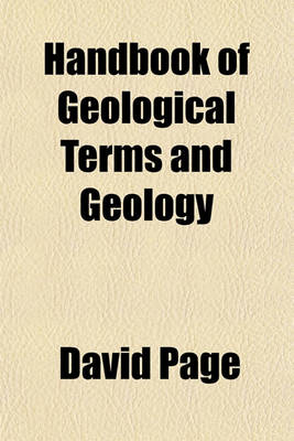 Book cover for Handbook of Geological Terms and Geology