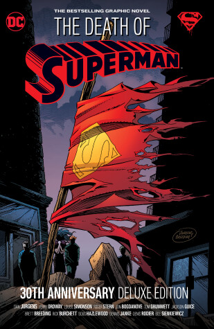 Book cover for The Death of Superman 30th Anniversary Deluxe Edition