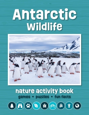 Book cover for Antarctic Wildlife Nature Activity Book