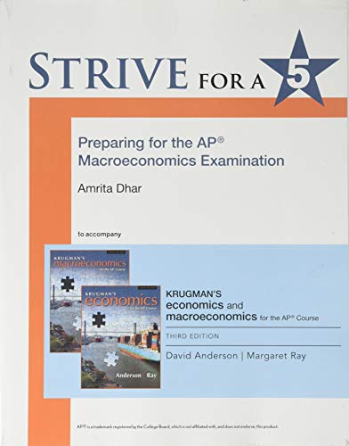 Book cover for Strive for a 5: Preparing for the AP® Macroeconomics Exam