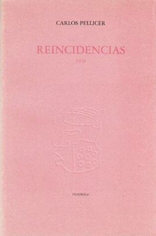 Cover of Reincidencias 1978