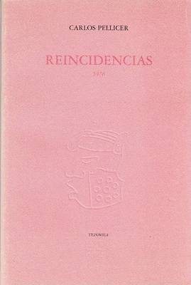 Book cover for Reincidencias 1978