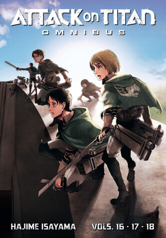 Cover of Attack on Titan Omnibus 6 (Vol. 16-18)