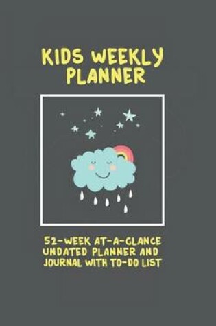 Cover of Kids Weekly Planner