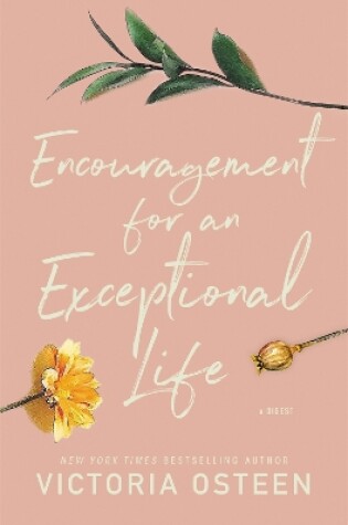 Cover of Encouragement for an Exceptional Life