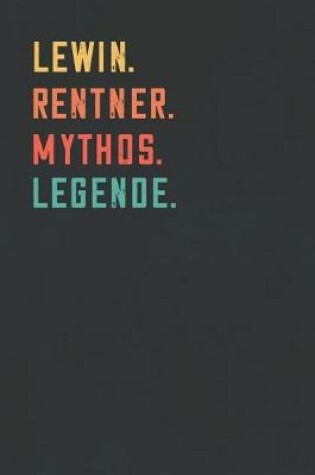 Cover of Lewin. Rentner. Mythos. Legende.