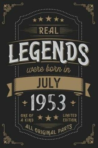 Cover of Real Legends were born in July 1953