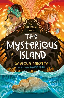 Book cover for The Mysterious Island