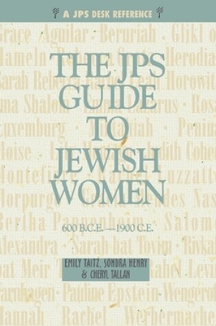 Cover of JPS Guide to Jewish Women