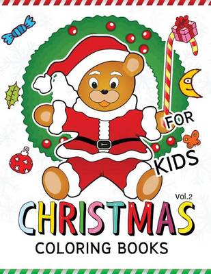 Book cover for Christmas coloring Books for Kids Vol.2