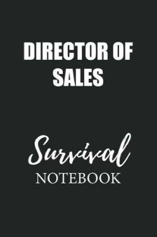 Cover of Director of Sales Survival Notebook