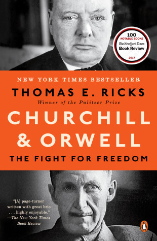 Book cover for Churchill and Orwell