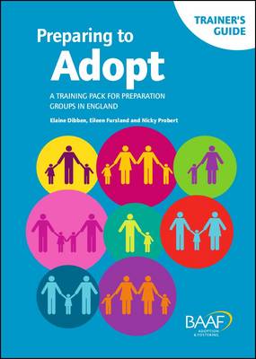 Book cover for Preparing to Adopt - Trainer's Guide