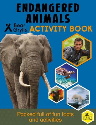 Book cover for Bear Grylls Sticker Activity: Endangered Animals