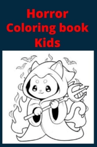 Cover of Horror Coloring book Kids