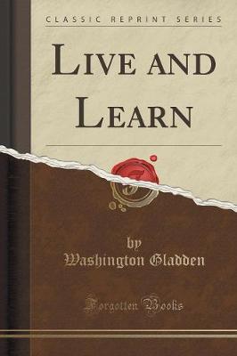 Book cover for Live and Learn (Classic Reprint)