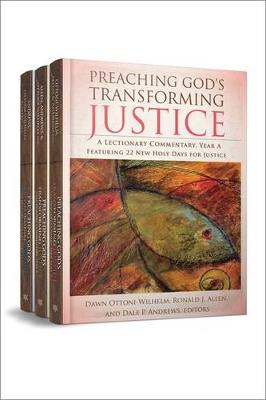Book cover for Preaching God's Transforming Justice, Three-Volume Set