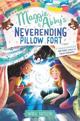 Book cover for Maggie & Abby's Neverending Pillow Fort