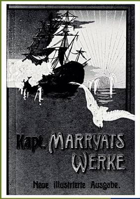 Book cover for Kapitän Frederich Marryats Werke