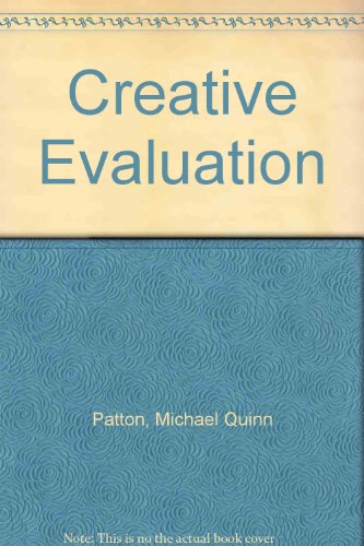 Book cover for Creative Evaluation