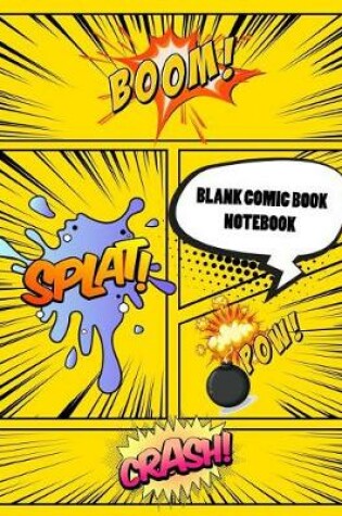 Cover of Blank Comic Book Notebook