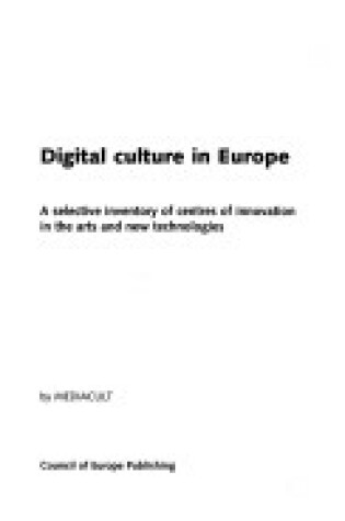 Cover of Digital culture in Europe