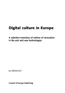 Book cover for Digital culture in Europe