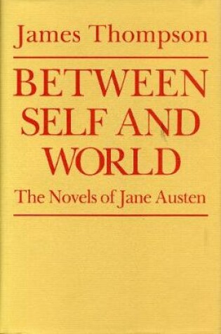 Cover of Between Self and World