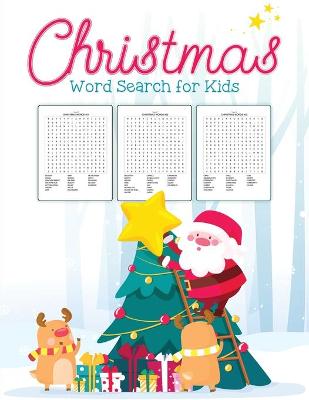 Book cover for Christmas Word Search For Kids