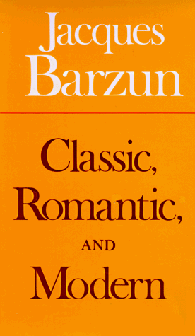 Book cover for Classic, Romantic and Modern