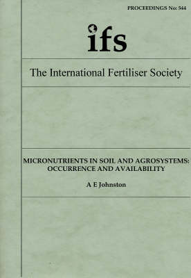 Book cover for Micronutrients in Soil and Agrosystems
